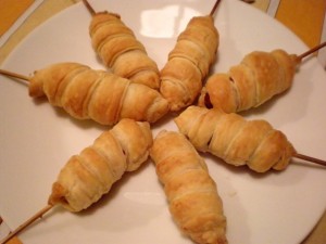 Lisnate štapić hrenovke