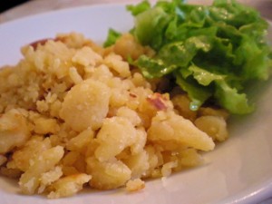Šmarne i zelena salata - pravo proljetno jelo!
