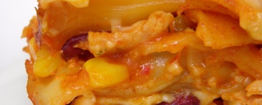 Tortiljaste lasagne