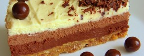 Čokoladna torta s tri vrste čokolade