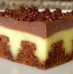 Jednostavni puding kolač s rupama