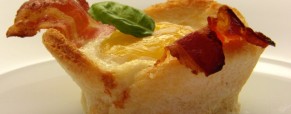 Muffini alla engleski doručak (Ham & Eggs muffins)