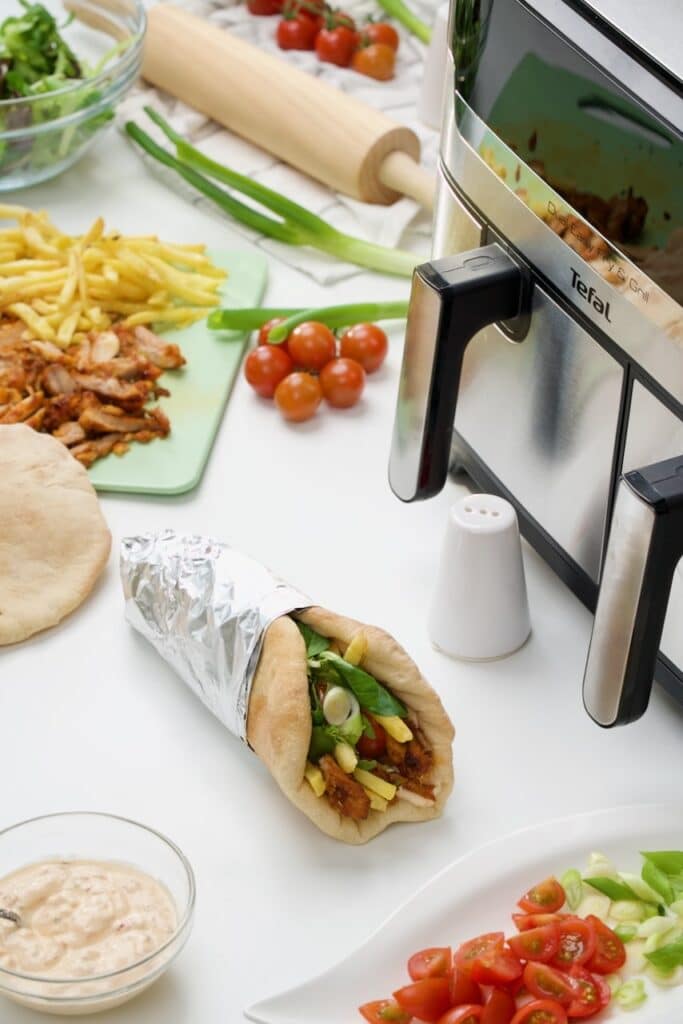 Pileći gyros iz Tefal Dual Easy Fry & grill-a