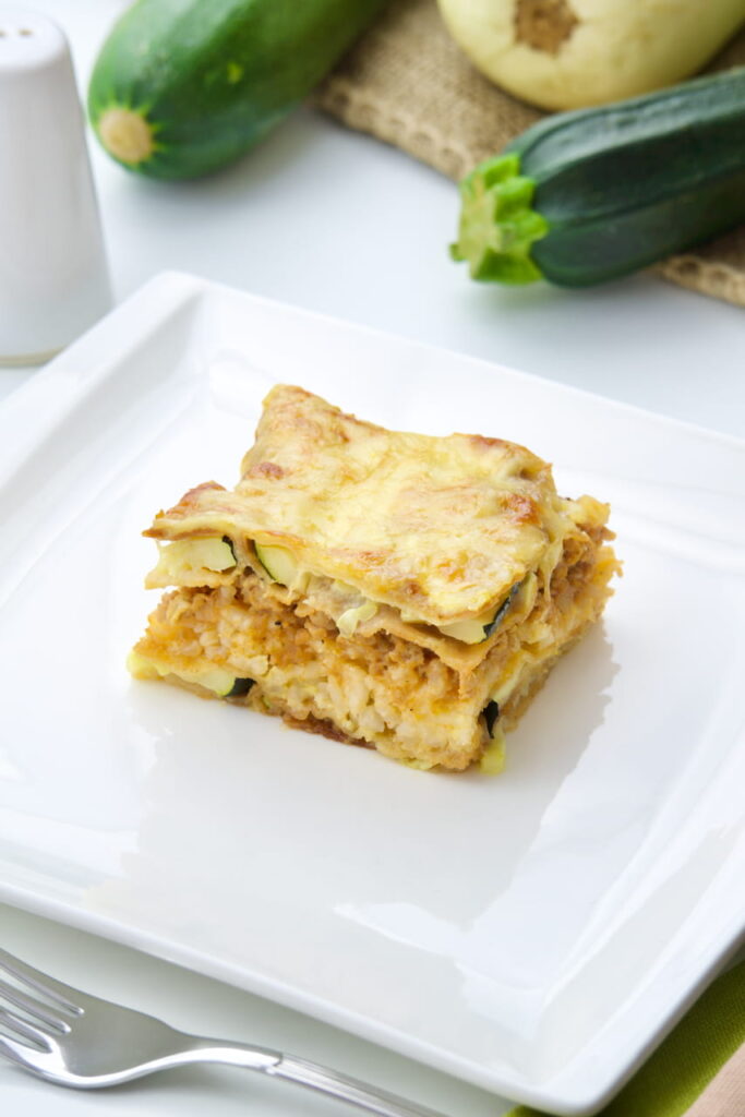 Musaka od pohanih tikvica