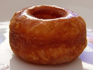 Cronut - prikaz krafne s preljevom