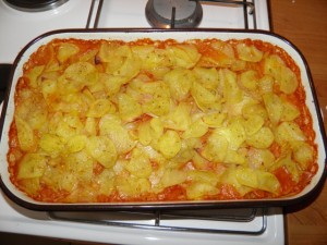 Ispeći i poslužiti! Složenac od riže - završni korak u izradi složenca - pečenje