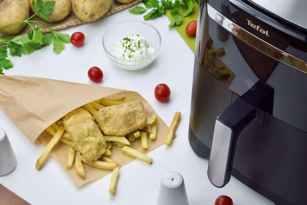 Fish & chips uz Tefal Easy Fry