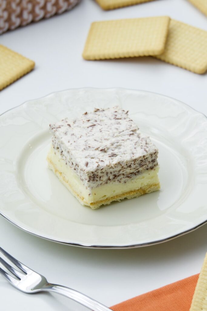 Stracciatella gris kocke