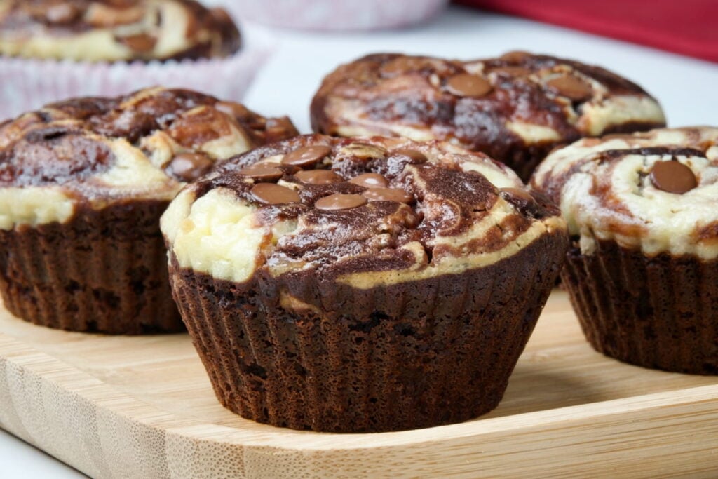 Cheesecake muffini