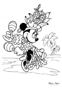 Miki i bojanka ljubavne mini Disney Miki