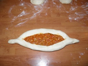 Opis oblikovanja Pide - turske pizze