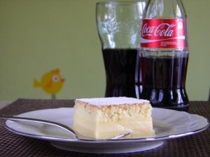 Čarobni kolač + coca-cola