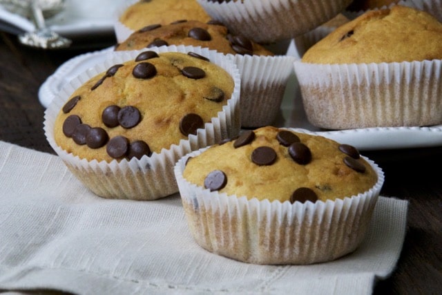 Muffini sa bananama i čokoladom