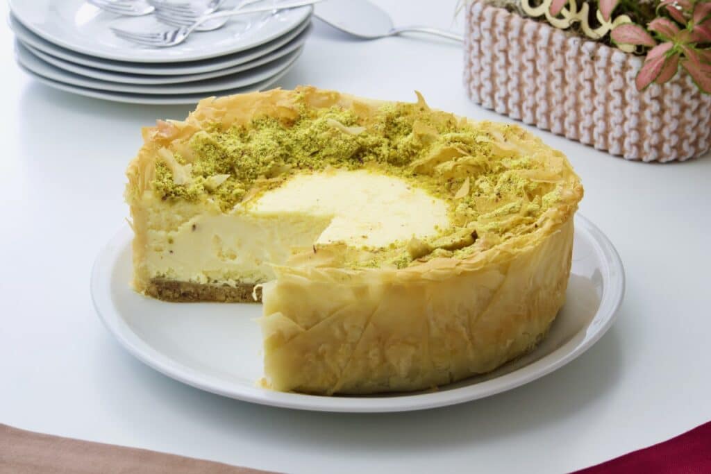 Baklava cheesecake
