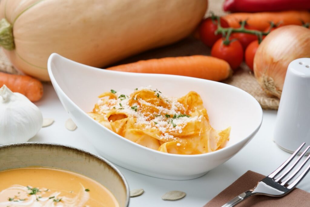 Umak za tjesteninu od pečene bundeve i povrća