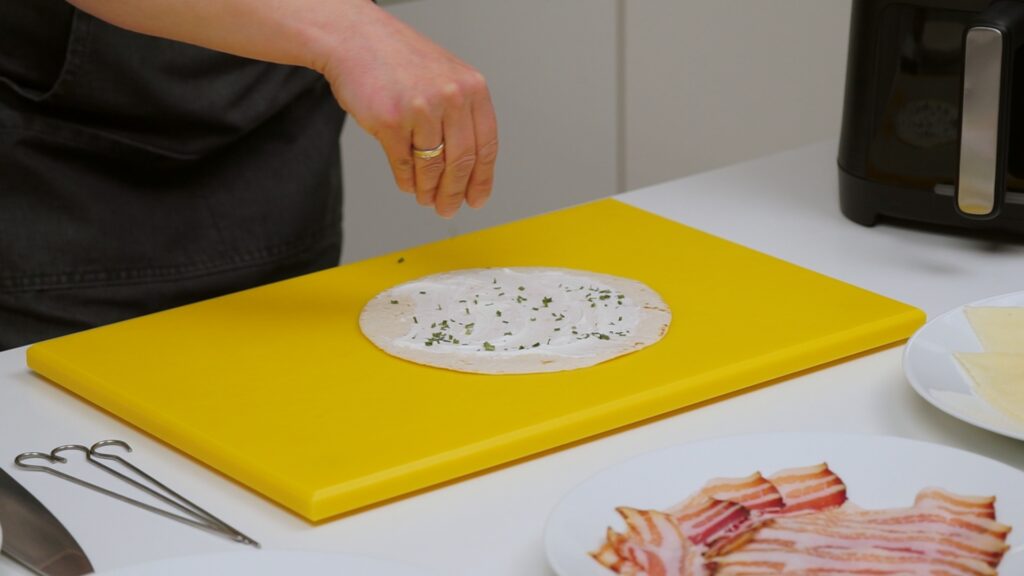 Tortilja ražnjići iz EasyFry friteze na vrući zrak