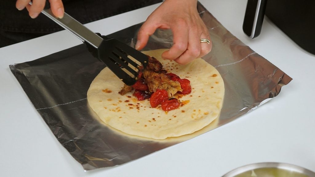 Kebab od mljevenog mesa iz friteze na vrući zrak