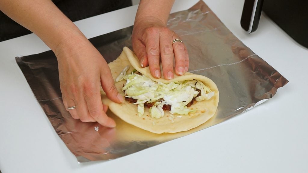Kebab od mljevenog mesa iz friteze na vrući zrak